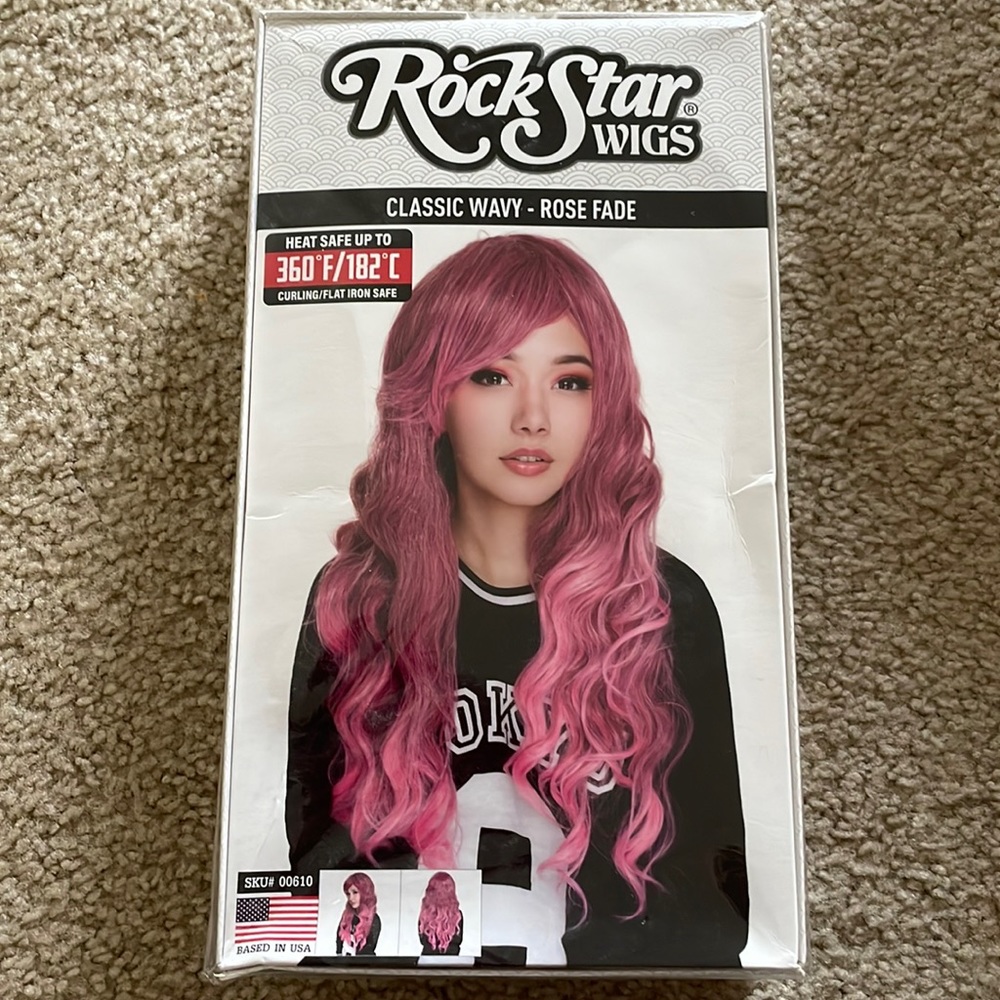 Rockstar Wigs Classic Wavy Rose Fade